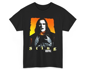 Vintage WCW Sting Graphic Wrestling T-shirt / Vintage Wrestling