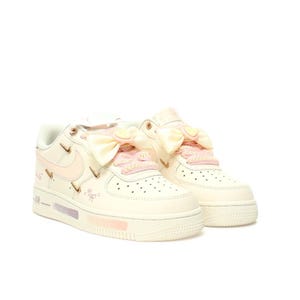 adidas gazelle silver green womens Wales Bonner x adidas Karintha Lo Satin Sneaker — Cream White / Blue Quartz Size: 8 main image 1