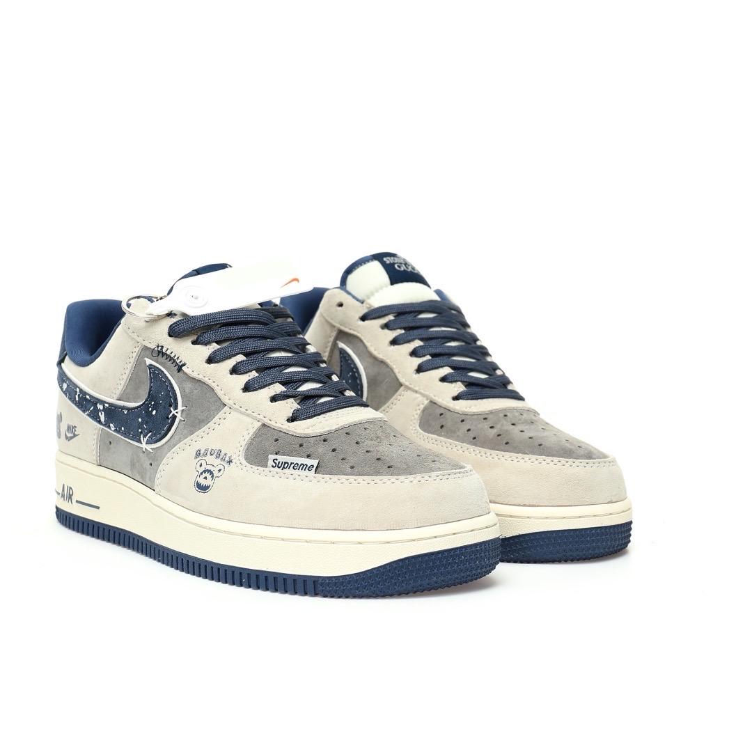 Custom Air Force sneakers with hand made painted Kaws sneakers shoes Cartoon Luxury designer shoes