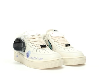 Custom Air Force sneakers ambush with logo made painted punk future 1 Low SP"Phantom Retro Vintage sneakers shoes