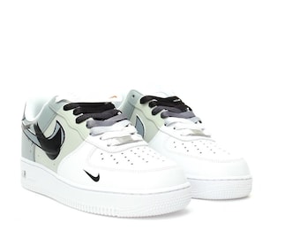 Custom low Air Force AF1 sneakers with hand made painted Graffiti sneakers shoes Anime