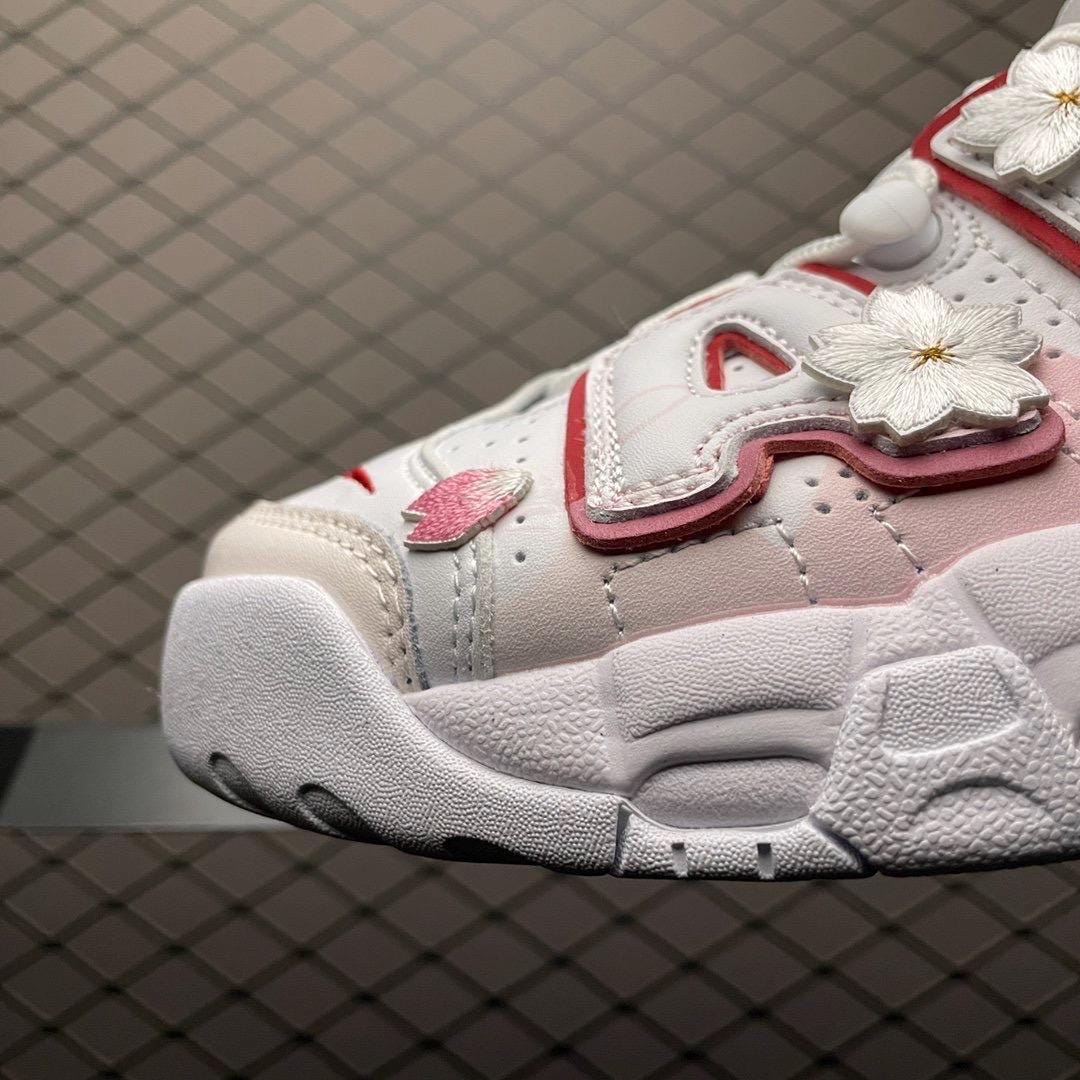 ナイキ アップテンポ カスタムモデル 桜 Custom Sneakers Custom Air More Uptempo Cherry Blossom