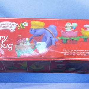 Kenner Strawberry Shortcake Strawberryland Busy Bug With Original  Box