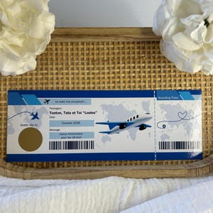 Carte à gratter personnalisée – Ticket d’embarquement, cadeau ou surprise pour toutes vos occasions spéciales ! image 9