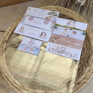 Personalized Gift Bags – Baptism, Birthday, Baby Shower etc. – Personalized Candy Bags