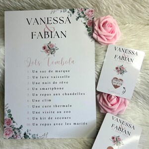 Sorteo de Boda Temática Eucalipto y Rosa: Tarjetas Raspaditas Personalizadas para un Evento Original e Inolvidable