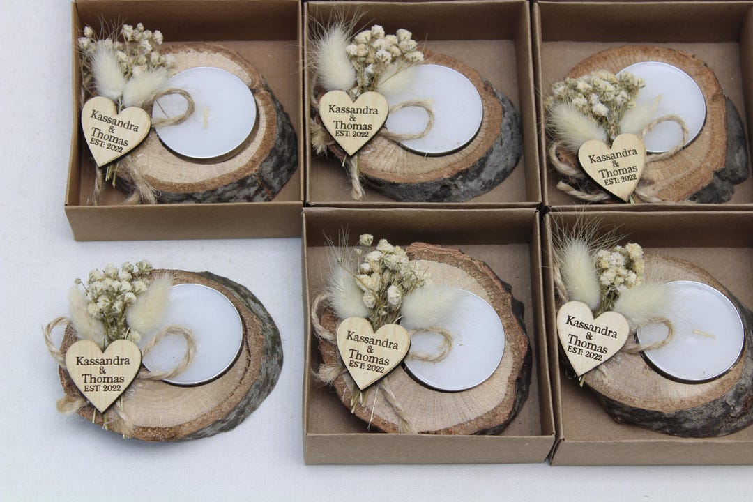 Bulk Wedding Favors for Guests in Bulk Rustic Wedding Favors Candle ...