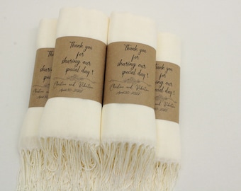Pashminas pour mariages, écharpe, châle de demoiselle d'honneur, écharpe de couverture, cadeau de douche nuptiale, proposition de demoiselle d'honneur, écharpe pashmina personnalisée fard à joues