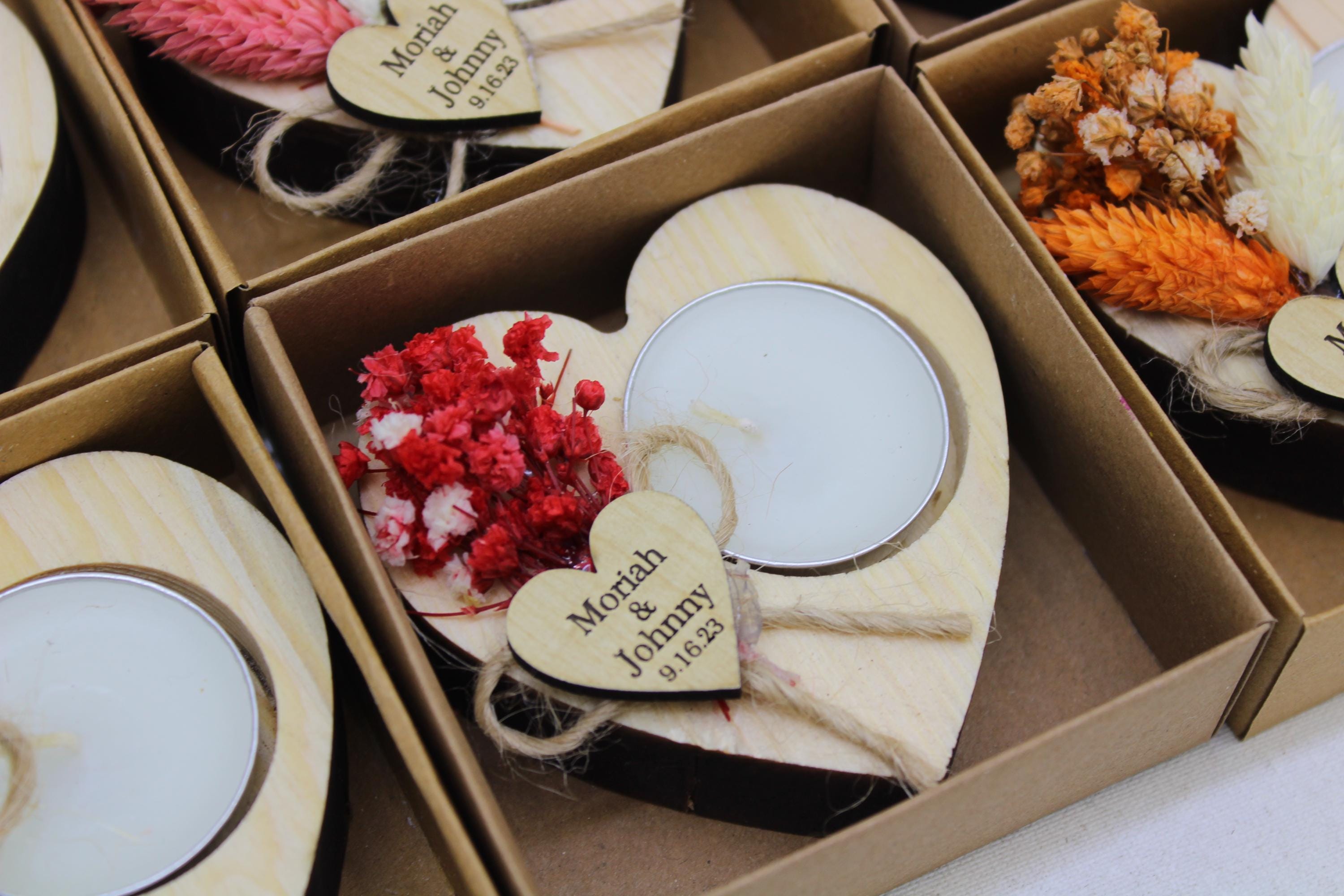 Bulk Wedding Favors for Guests, Rustic Bulk Candle Favors, Bridal ...