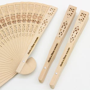 Wedding Fans in bulk Rustic Fans Wedding Favor Fan Personalized Wedding Favor Custom Hand Fan Wedding Fan Set Summer Fans Bridal Shower Fans