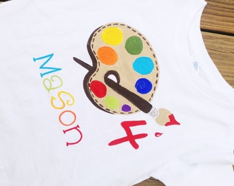painters palette etsy