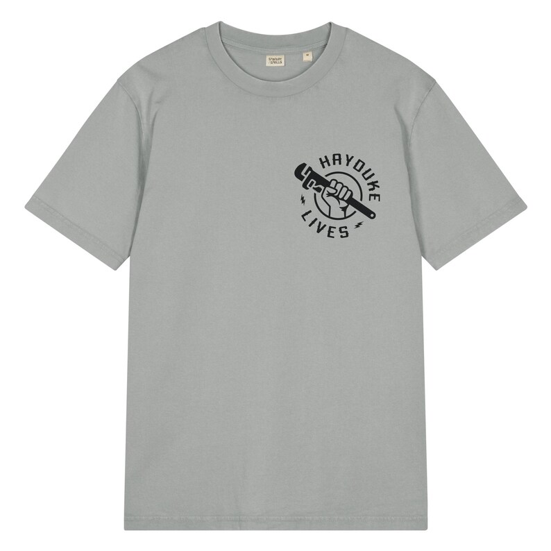 Hayduke Lives Monkey Wrench Gang unisex garment dyed creator 2.0 vintage t-shirt | stanley/stella SATU041