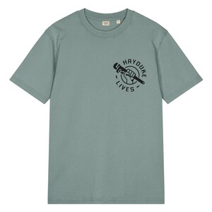 Hayduke Lives Monkey Wrench Gang unisex garment dyed creator 2.0 vintage t-shirt | stanley/stella SATU041