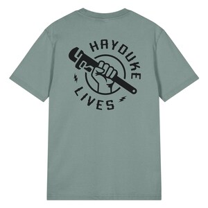 Hayduke Lives Monkey Wrench Gang unisex garment dyed creator 2.0 vintage t-shirt | stanley/stella SATU041