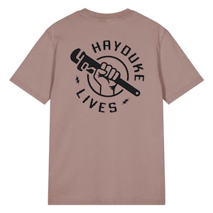 Hayduke Lives Monkey Wrench Gang unisex garment dyed creator 2.0 vintage t-shirt | stanley/stella SATU041