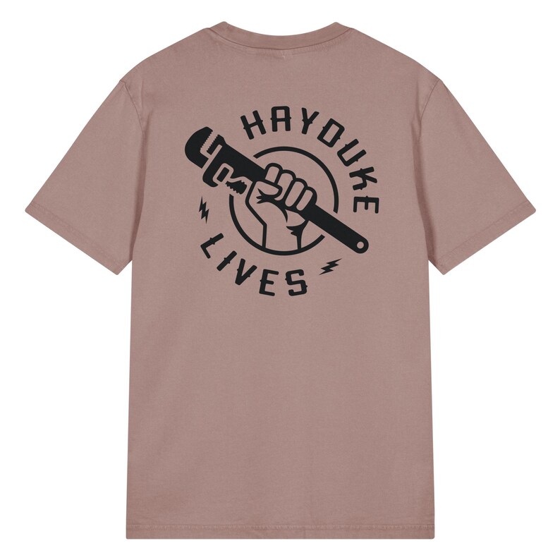 Hayduke Lives Monkey Wrench Gang unisex garment dyed creator 2.0 vintage t-shirt | stanley/stella SATU041