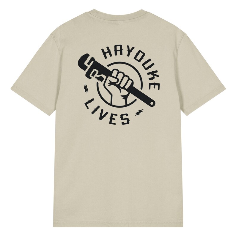 Hayduke Lives Monkey Wrench Gang unisex garment dyed creator 2.0 vintage t-shirt | stanley/stella SATU041