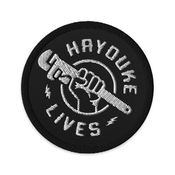 Hayduke Lives, Iron On Sew On Embroidered Patch, Monkey Wrench Gang Public Land Defense