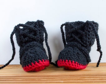 Black Booty, Crochet Baby Shoes, Cozy Slippers, Baby Boy Boots, Unisex Baby Shoes, Crazy Slippers