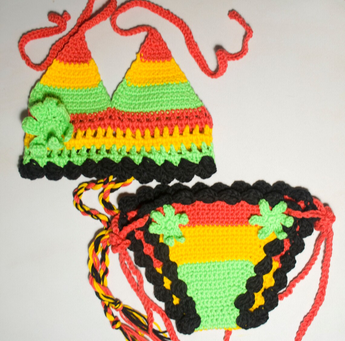 Baby Kids Swimsuit Hand Crocheted Boho Beachwear for Toddler Etsy