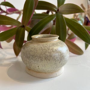 Hand thrown vase
