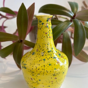 Hand thrown vase