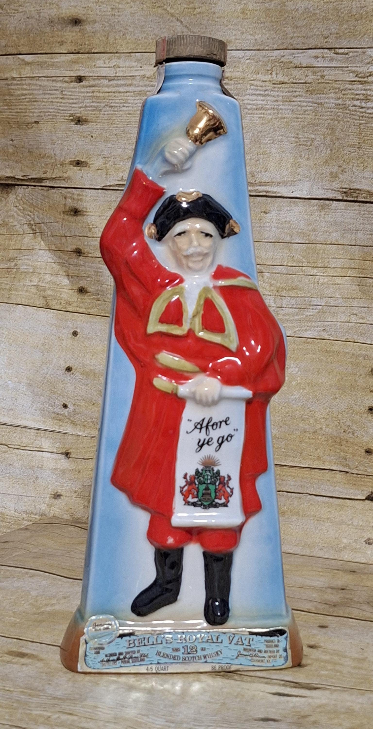 【終売品】ベル 旧ボトル 760ml 「Afore ye go（汝らいざ進め）」 Bells Afore Ye Go - Etsy