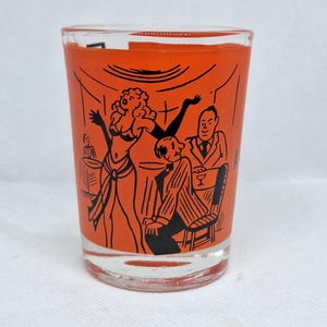 1960's Cartoon Glass - Etsy