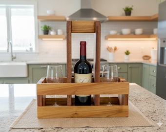 Wine Caddy, Wooden Wine Caddies
