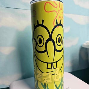 SpongeBob name tumbler