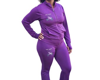 Just Weight Fitness jacket and Pant set