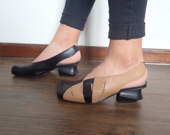 Vintage 90's Lisa Tucci Heeled Sandals