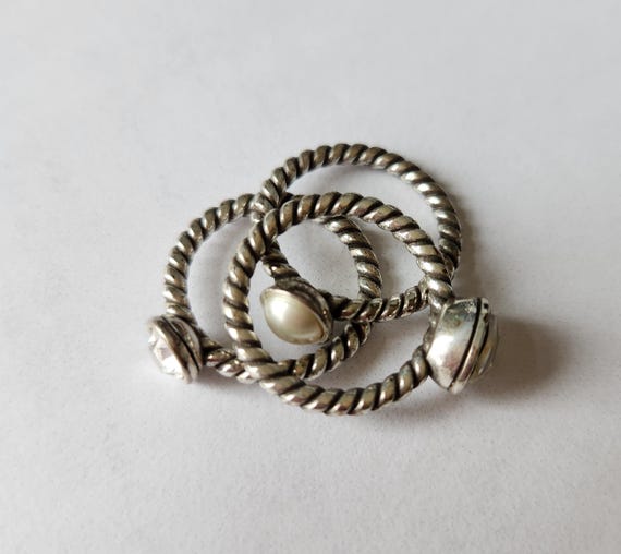 Retired Brighton Monte Carlo Stackable Rings - Se… - image 3