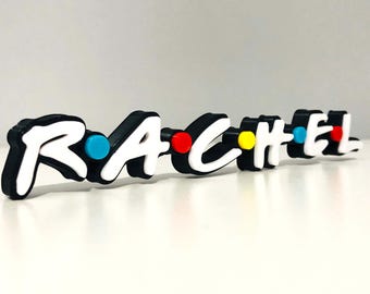 Personalised Friends TV Show 3D Name Sign - Custom Fan Gift