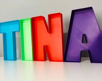Fillable Letter Box: Hollow Letters Gift Box