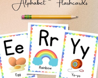 Alphabet Flashcards, ESL, Cambridge Materials, Classroom Materials
