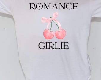 Romance Girlie Comfort Colors T-Shirt, Book Lover Apparel