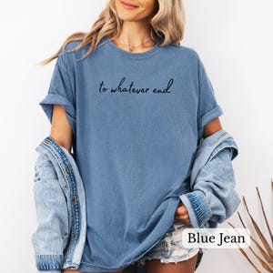 Camiseta "Hasta el fin que sea", camiseta para amantes de los libros, regalo para lectores de fantasía, merchandising para fans de Aelin.