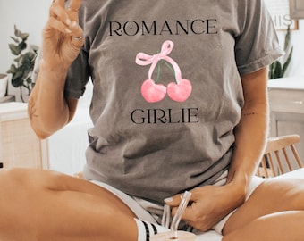 Romance Reader T-Shirt, Bookish Love, Comfort Colors Tee