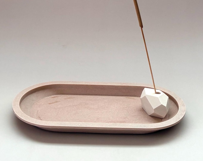 incense holder | oval tray
