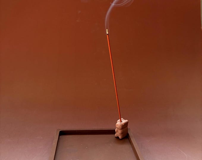 Featured listing image: incense holder | bear & square