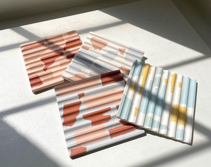 square | planter & accessories tray | terrazzo