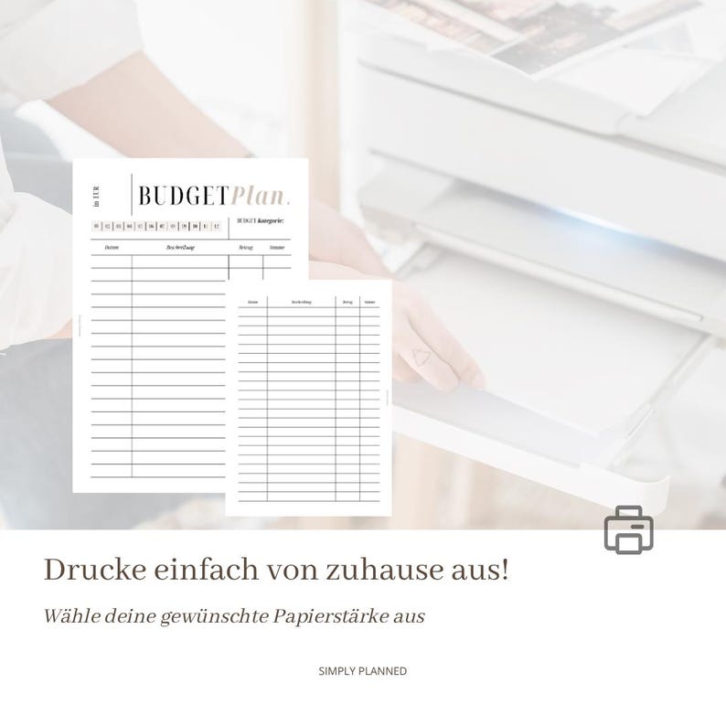 Budget Plan Template A5 | Printable Budget Tracker PDF | Household ...