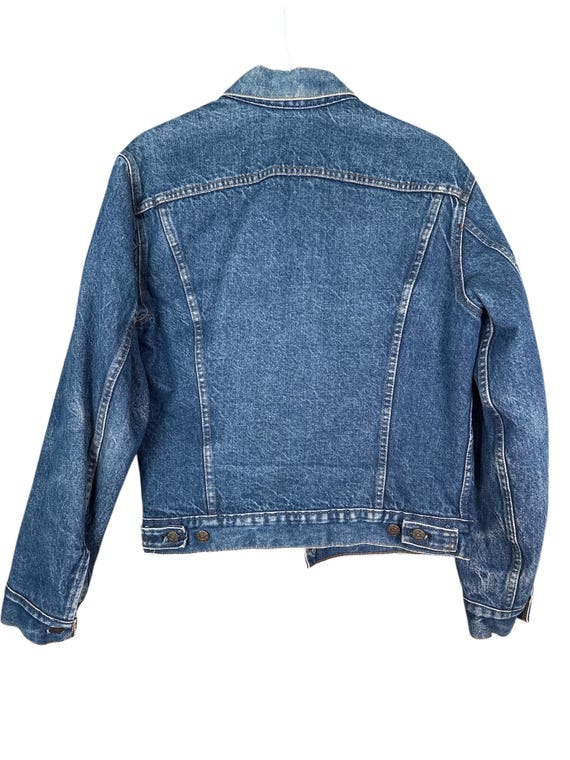 70s Levi's 70505-0317 TROYブランケット USA 48 Vtg 70's Levis 70505 0317 Troy Blanket Lined Indigo Denim