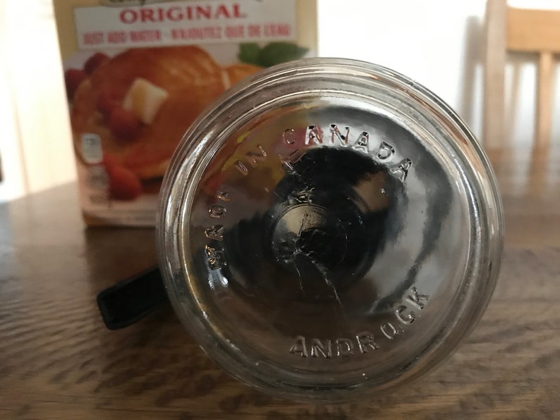 Vintage Syrup Dispenser Black and Yellow Excellent Condition Etsy