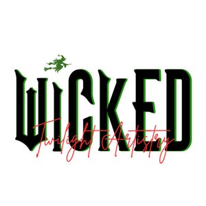 Wicked, Elphaba, Glinda, Wicked Movie, Wicked Musical, Cricut, Five PNG Files