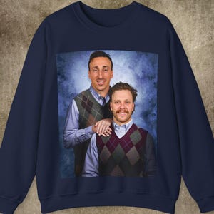 Brad Marchand David Pastrnak Boston Hockey-sweater, Step Brothers Hockey-trui, Boston Hockey Bruins, Boston Hockey Crewneck