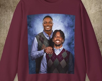Vintage Commanders Sweatshirt - Jayden Daniels & Terry McLaurin Crewneck, Step Brothers Inspired Football Apparel