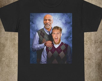 Mike Tyson vs Jake Paul T-shirt, Fight Night Tee, Boxing Fan Shirt, Celebrity Match Shirt, Step Brothers Funny Shirt