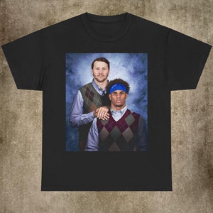 Josh Allen Keon Coleman Step Brothers Buffalo Football T-Shirt, Step Brothers Football Shirt, Buffalo Football Shirt, Football Funny Shirt